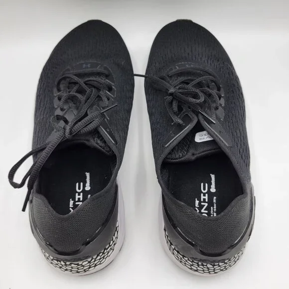 Under Armour Mens Hovr Sonic Running Shoes Bluetooth Size 12 Black & White - Picture 9 of 12